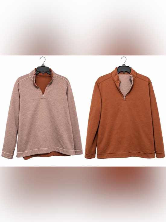 Other - Men’s reversible quarter zip long sleeve large